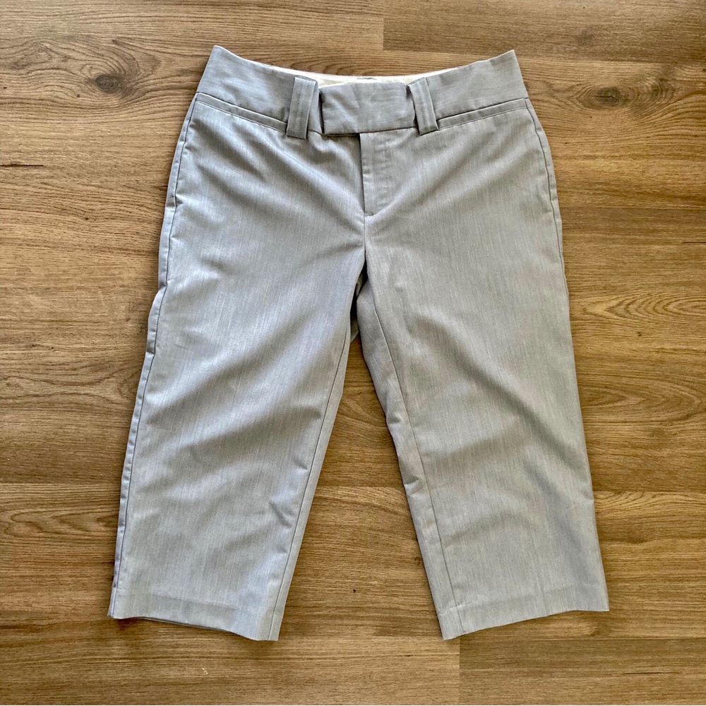 Maurices Gray Capri Trouser Pants Size 9/10 Wide Leg Gauchos Women’s